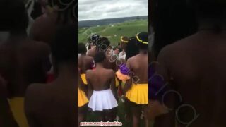 Zulu Maidens Traditional ceremony