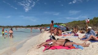 Spain beach topless at 0:41