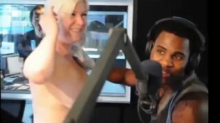 Jason Derulo rubs tits of NZ radio personality 2:05