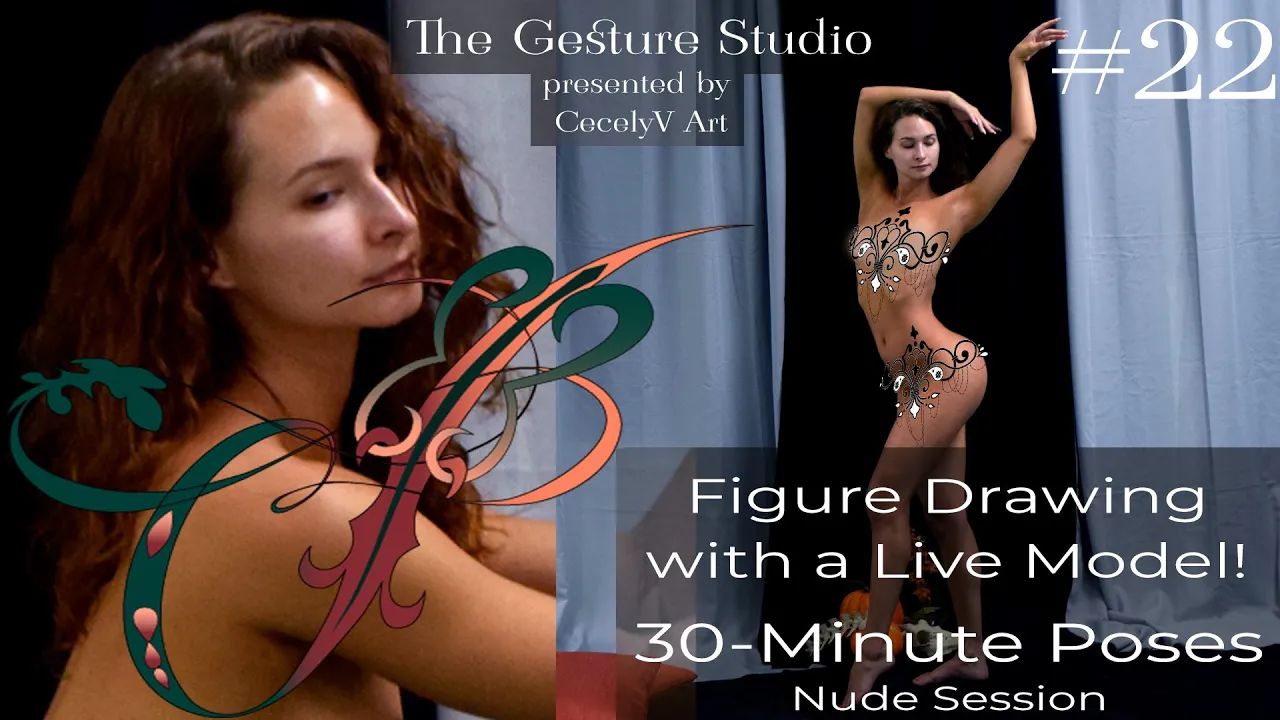 Figure Drawing Live Model