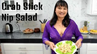 Tasty Crab Sticks Salad – See thru cooking
