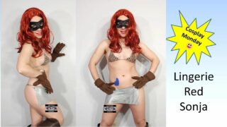 This is a Cosplay Vid of Red Sonja with a lot of ass.
