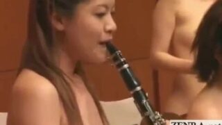 Nude Japanese Female Orchestra