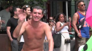 Naked French cyclists in “20230617 wnbr cyclonudista Bruxelles”