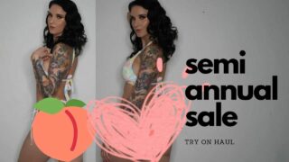 Victoria’s Secret Semi Annual Sale Lingerie and Bikini Try On Haul