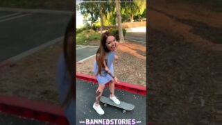 Skateboard girlfriend fucking