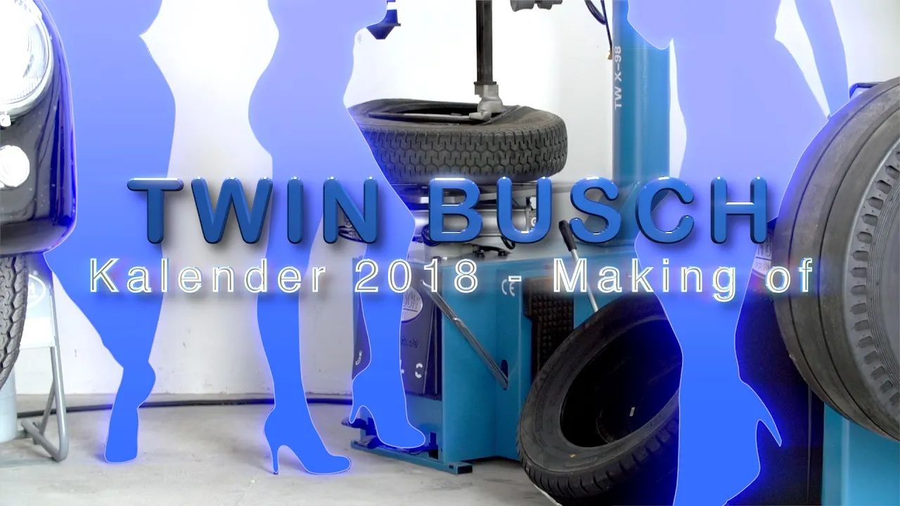 Twin Busch® Germany Making Of Kalender 2018 Ytboob 2874