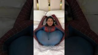 See-through spider suite