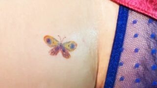 Temporary tattoos | Beautiful yellow Butterfly | Sticker Tattoo