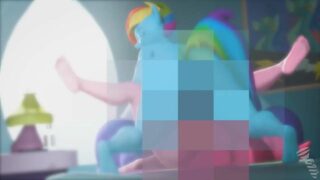 Nude Anthro Futanari Rainbow Dash Fucks Pinkie Pie