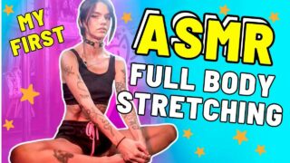 super young girl | moaning asmr | loose yoga shorts | pussy slips now and them