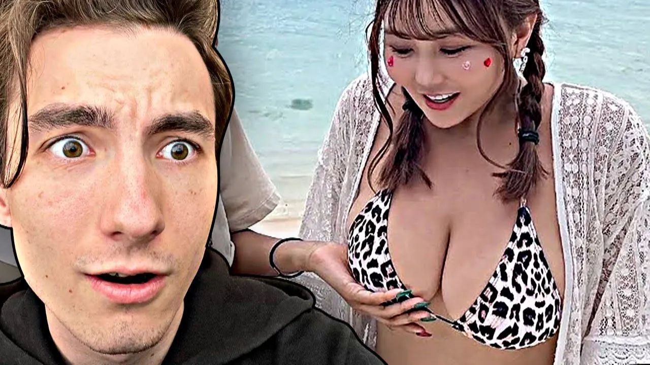 Girls Touching Each Other On The Beach Reaction - YTboob