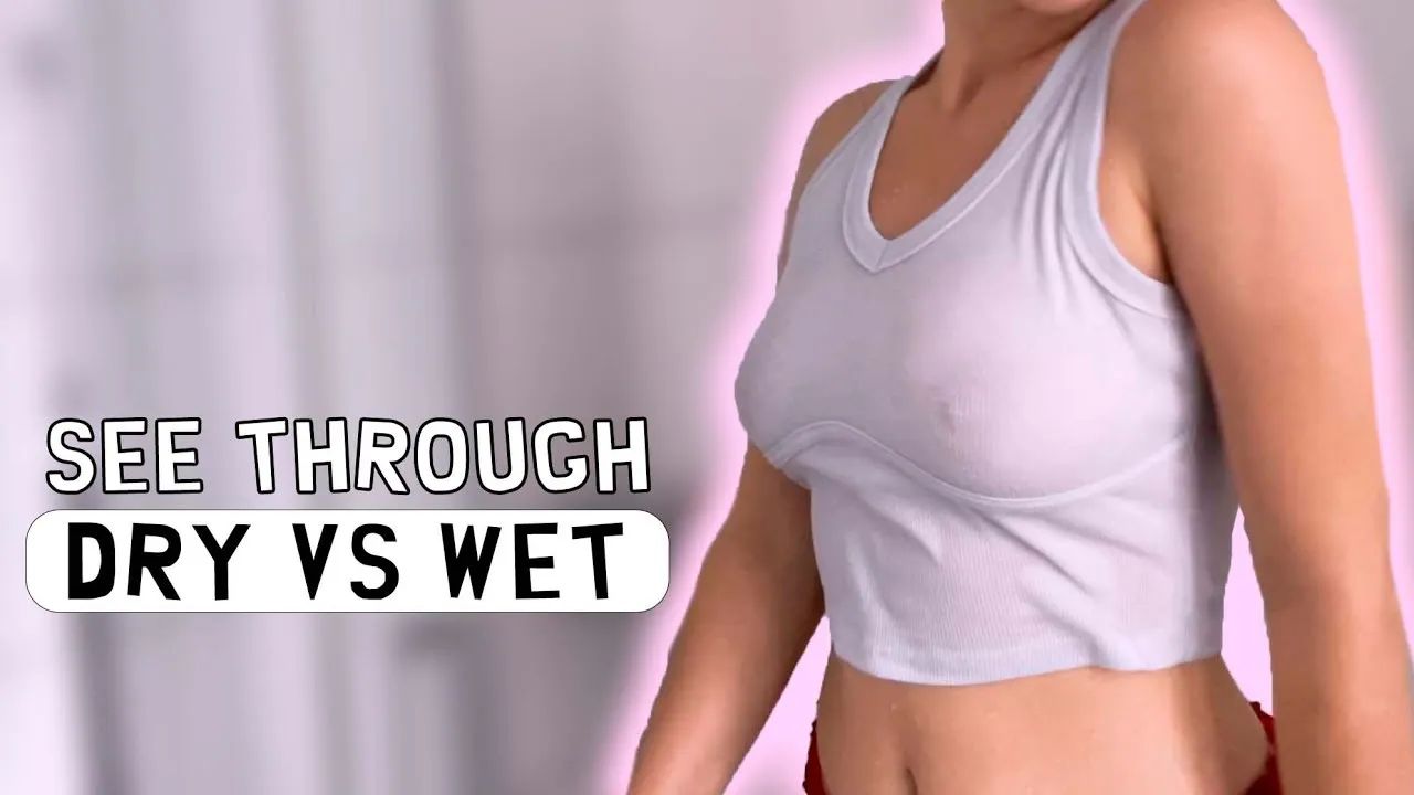 Wet See Through Shirt Pics 