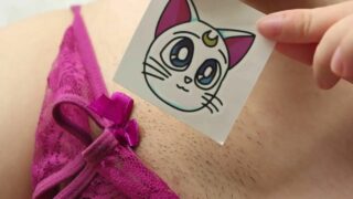 clit slip 0:41, pussy visible through open panties 2:24 – 2:29