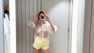 Throughout see thru| Dressing Room Try-On Haul | Amazing try on haul on yt | try on haul transparent