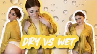 Transparent Try on Haul | Wet vs Dry SEE THROUGH SHIRT