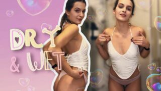 Transparent Clothes Try-on Haul with Emily | Wet vs. Dry, Nipples 0:49