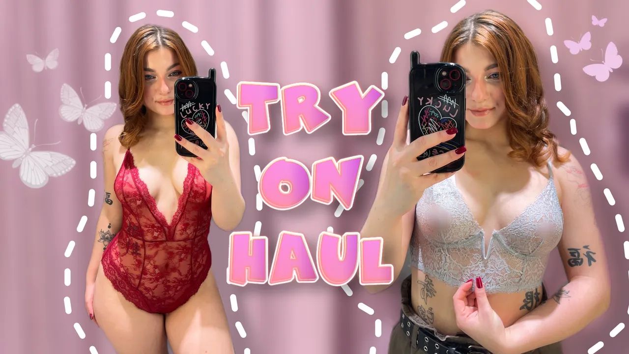 Try On Haul Lingerie