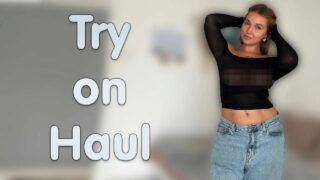 [4K] SEE THROUGH CLOTHING HAUL| Transparent Haul 2024