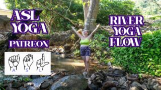 naenaeyoga outdoor yoga – green top