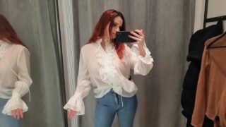See Through Try on Haul Transparent Romantic Outfits