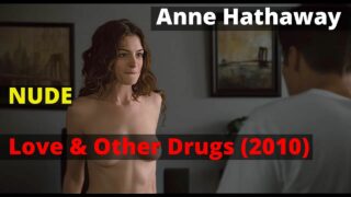 Clothed males, naked Anne Hathaway (0:26)
