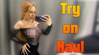 [4K] Transparent Clothes Haul with Chloe | See through Try on
