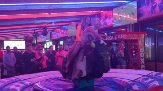 the same benidorm bull ride but with no cuts and less annoying screen effects