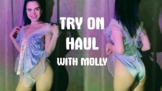 Short Blue Outfit | Try-On Haul with Molly