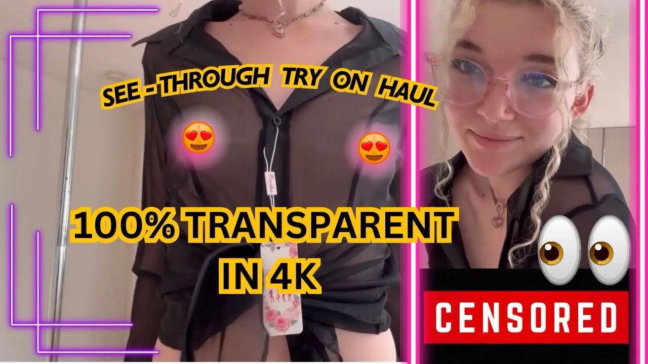 Nude Try On Haul Videos - See-through, NSFW Dresses - Page 180 Of 304 -  YTBoob
