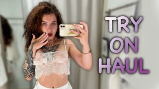 1:01 TIME – best hot moment | Transperent Try on Haul
