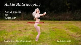 Art video: Ankie hula hooping by Amit Bar