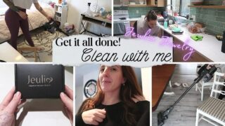 Get it all done! | CLEAN WITH ME | *Jeulia Jewelry Collab* :20, 2:02, 2:51, 6:54
