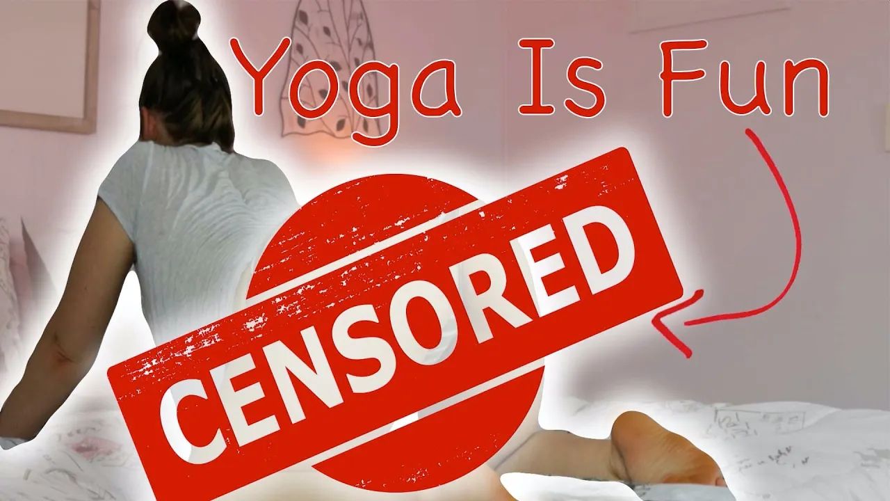 Yoga In Bed, Starts At :59-1:27 - YTboob