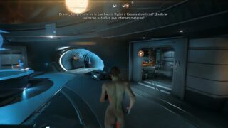 Mass Effect Andromeda talking to the Nude crew