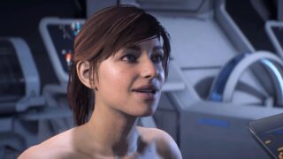 Naked Sara Ryder Wakes Up – Mass Effect Andromeda Intro (with Nude Mod). Start 0:27