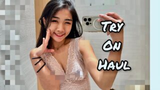 4K| Try on haul with bunnybrownie in Zimmerli
