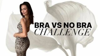 CHALLENGE: BRA VS NO BRA 🐆 | Paulina Stepowska great tits throughout