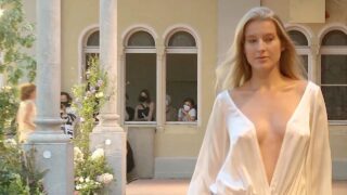 Best of See-Through Top, No Bra, and Swimsuit Fashion models