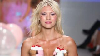 Best of Bikini Fashion Shows seethrough tits 0:36 ebony nipslip bouncing boobs 2:53