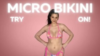 Micro Bikini Try On!