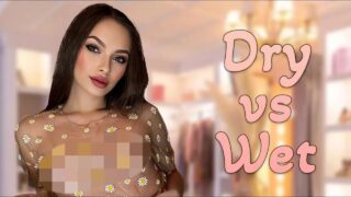 See-through Wet vs. Dry Clothes Try on Haul 2024 | Transparent Dry vs Wet Summer Clothing Fashion