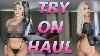 [4K] Transparent Lingerie and Clothes | See-Through Try On Haul -Gabriella Hauls slips everywhere