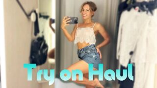 Transparent Top | No Bra | Try on haul Summer with Kriss