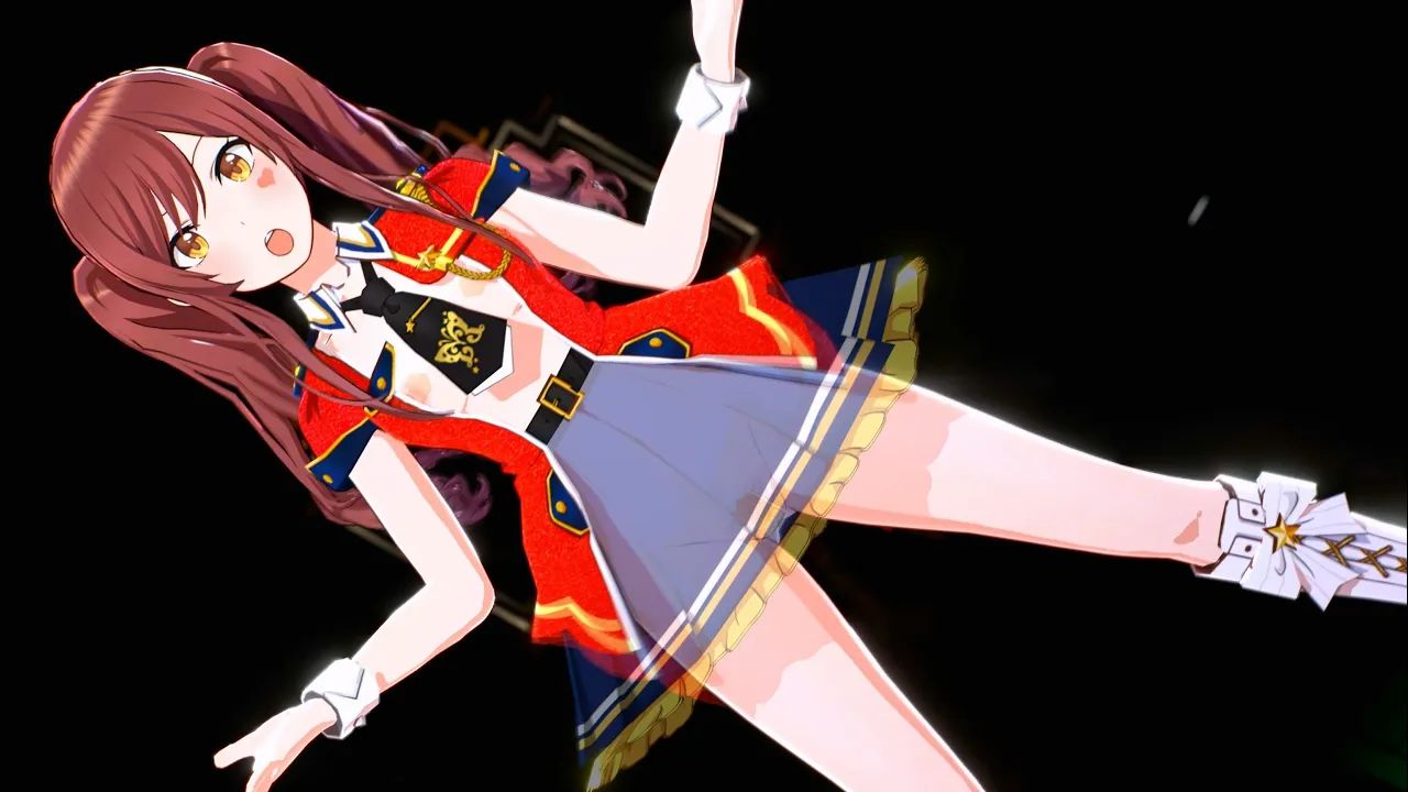  Animation MMD R-18 スタマス ライアー・ルージュ 大崎甘奈 ローアングル リクエスト From Start - YTboob 