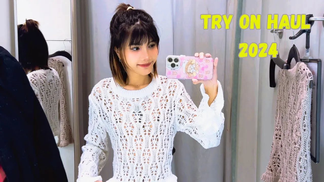 Try On Haul 2024: Revealing See-through Clothing Edition - YTboob