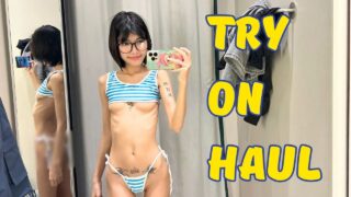 Nami Transparent Try-on Haul with Nami Haul See Through Haul 7June2024 from start