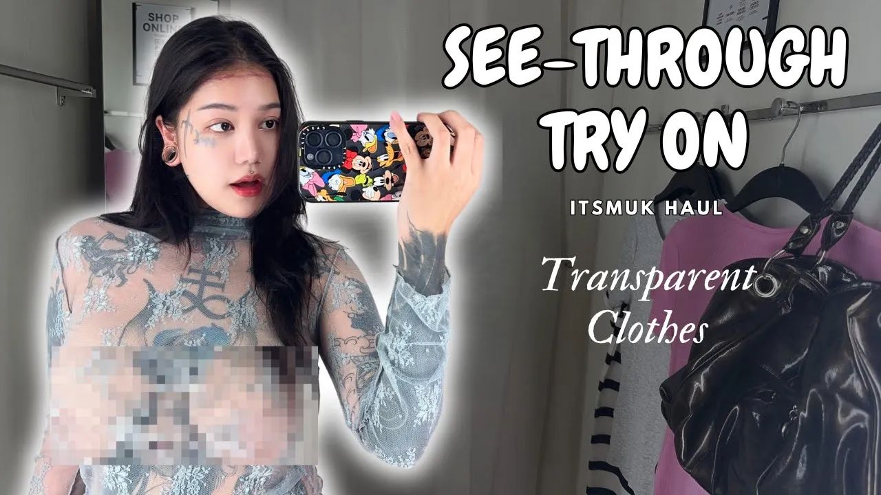 [4K] See-Through/Transparent Lingerie | Try-On Haul | At The Mall Archives  - Page 2 of 45 - YTboob