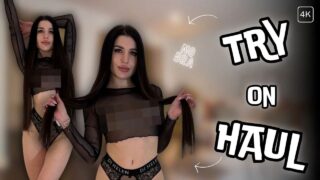 🔥FULLY Transparent Clothes ⚡️Try-on Haul [4K] | AlyRey