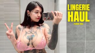 [4K] TRANSPARENT Summer Lingerie Haul with Itsmuk | Try On Haul